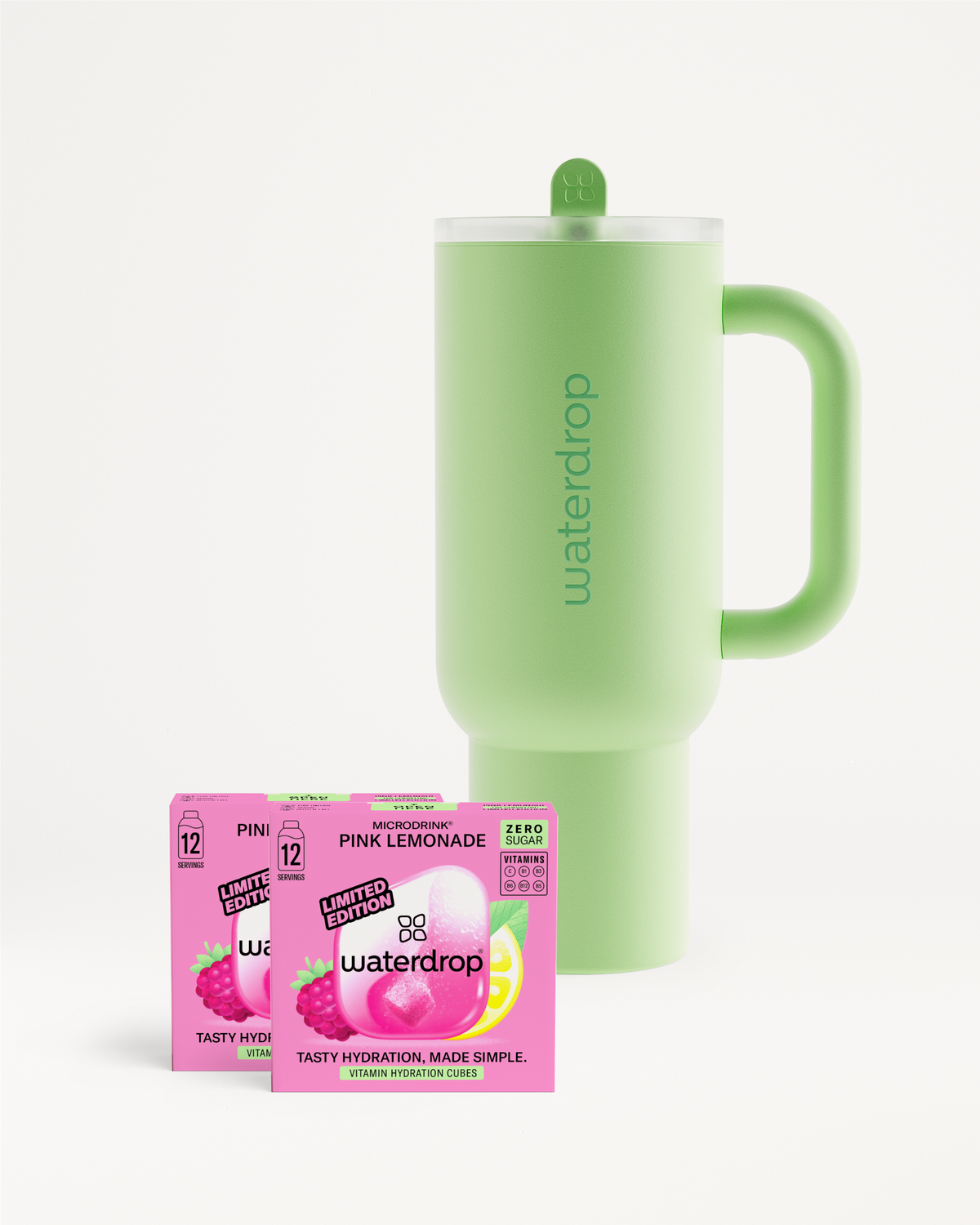 Set met PINK LEMONADE en Explorer Drinkbeker