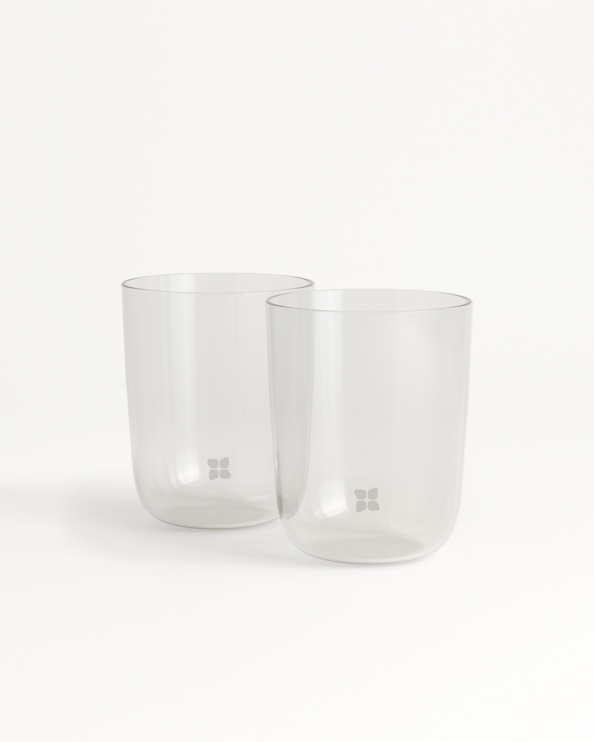 Drinkglazen van 500ml gemaakt van hoogwaardig borosilicaatglas, perfect stapelbaar. Deze set van twee glazen nodigt uit om samen te genieten van een verfrissend drankje.