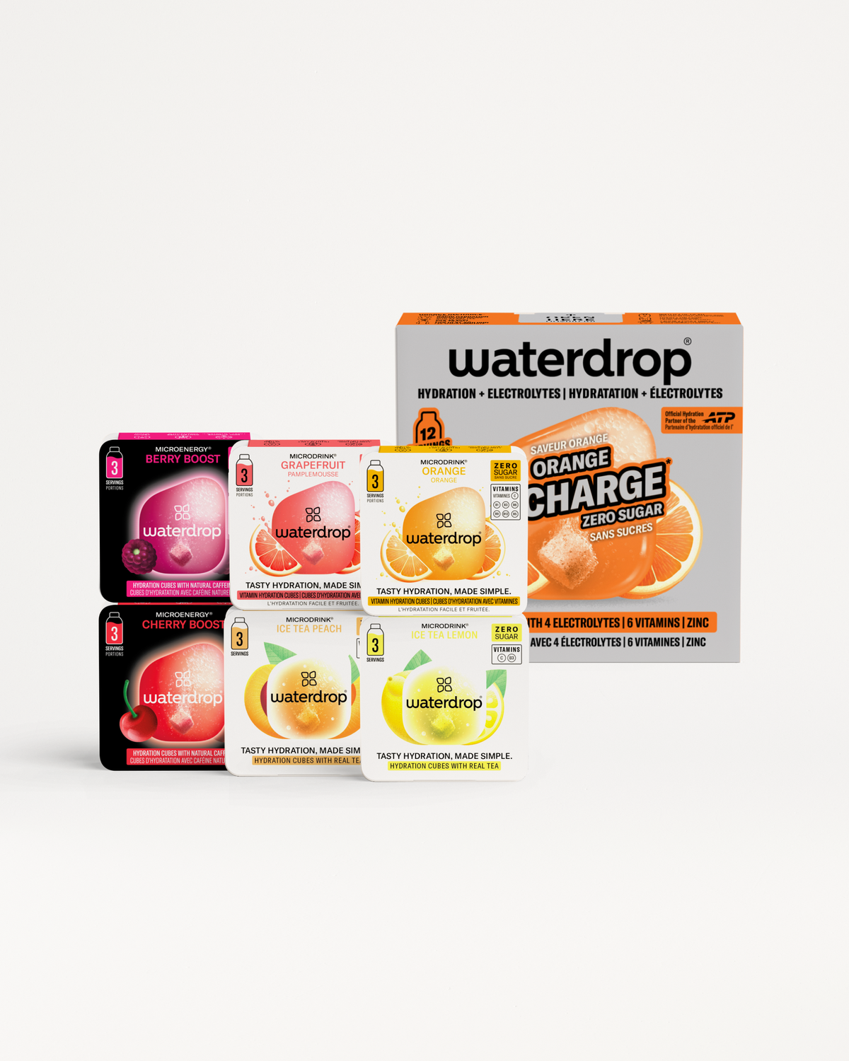 Proefset met RECHARGE