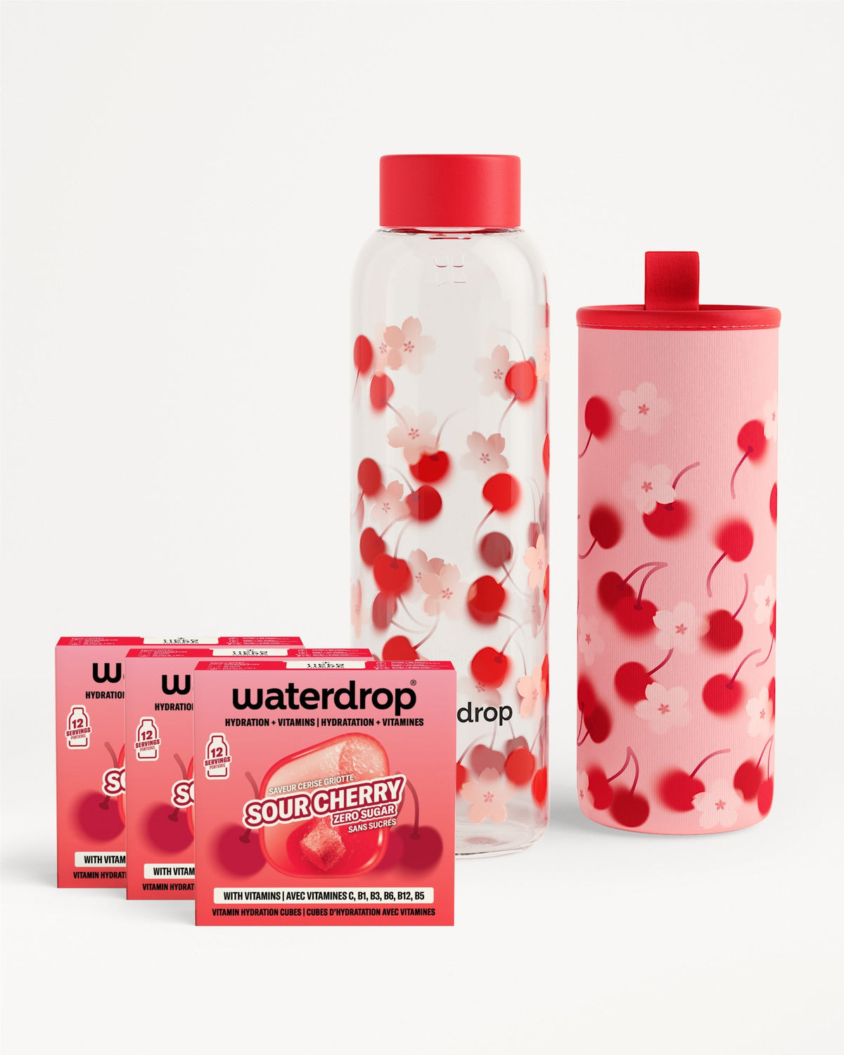 Set met Zure kers en accessoires