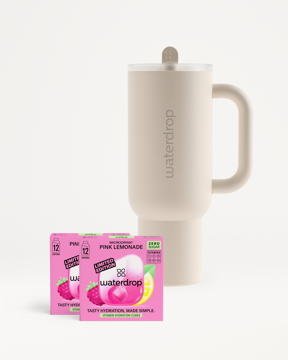 Set met PINK LEMONADE en Explorer Drinkbeker