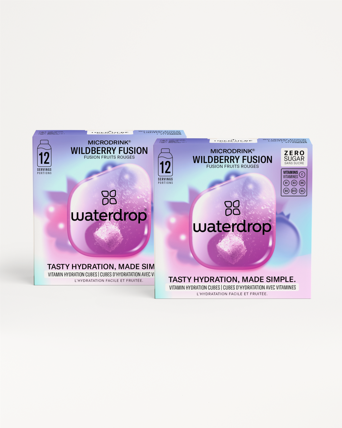 Summer Fusion Twin Pack: WILDBERRY and PARADISE FUSION logos.