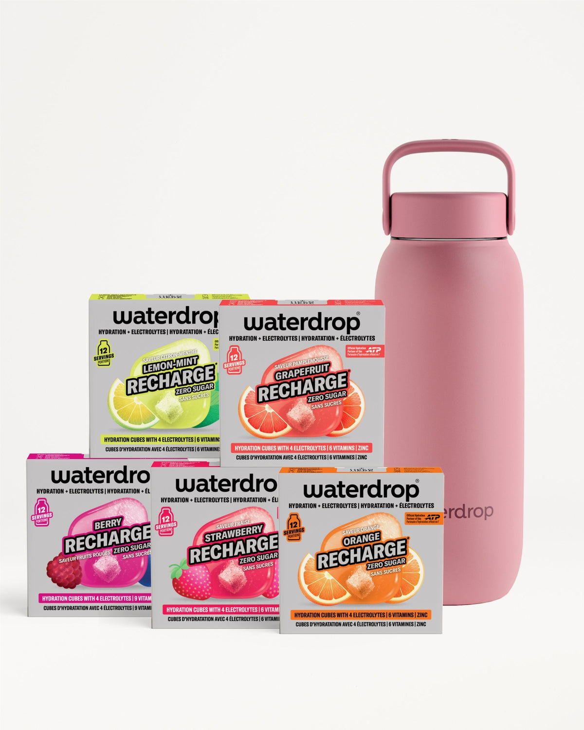 Starterset met RECHARGE en All-Purpose fles