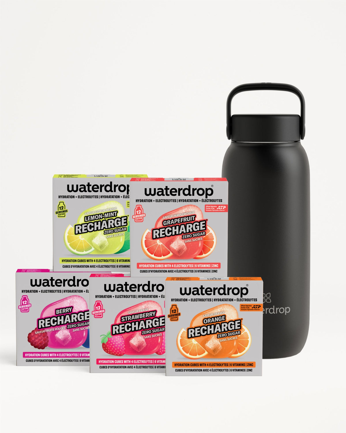 Starterset met RECHARGE en All-Purpose fles