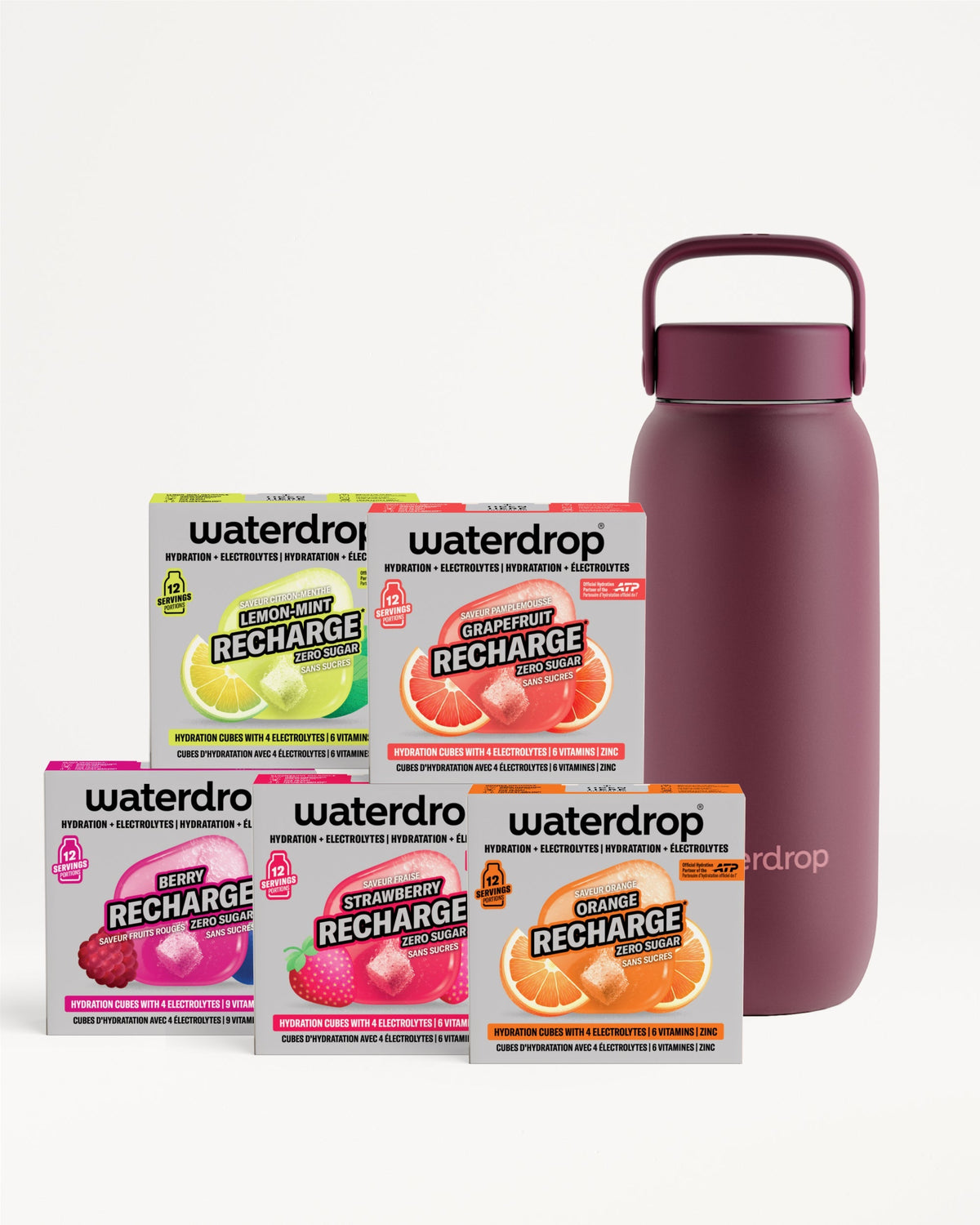 Starterset met RECHARGE en All-Purpose fles