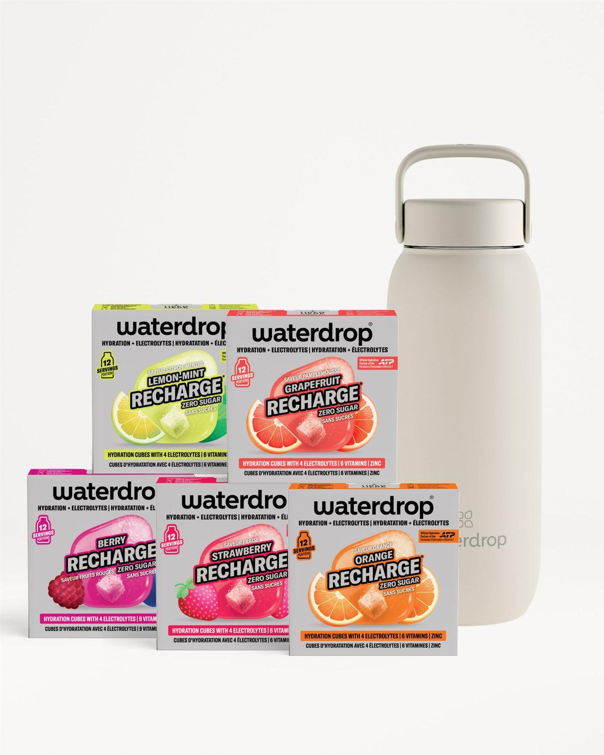 Starterset met RECHARGE en All-Purpose fles