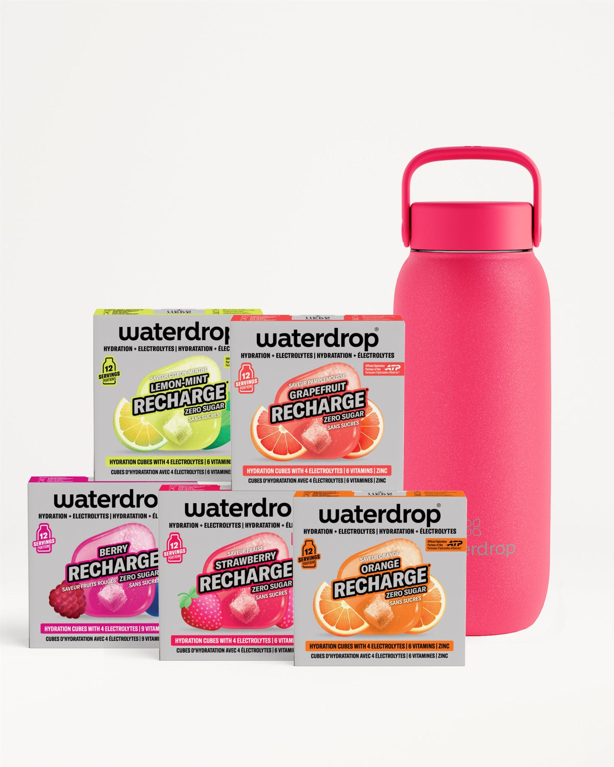 Starterset met RECHARGE en All-Purpose fles