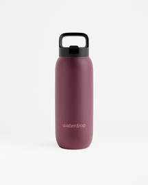 All-Purpose Thermo Straw Lid water bottle by waterdrop® EU.