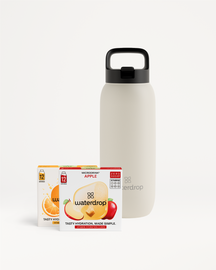 Fruitig duo + fles in 1 set