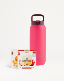 Fruitig duo + fles in 1 set