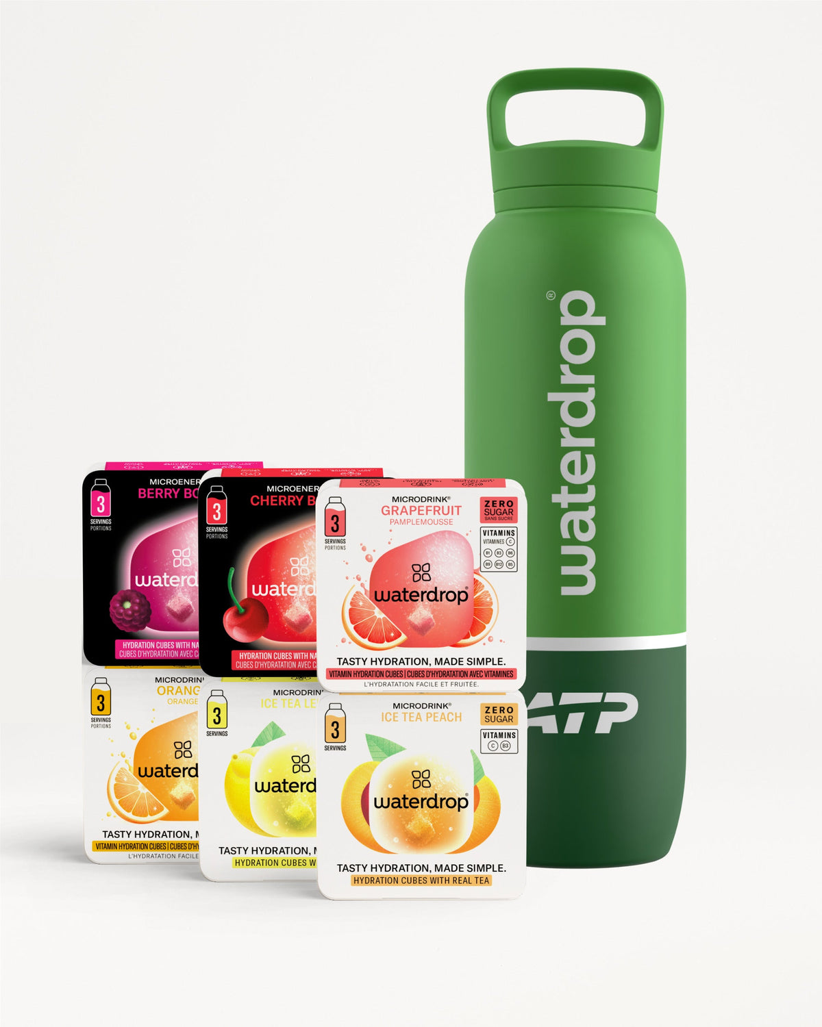 Proefset met ATP-fles