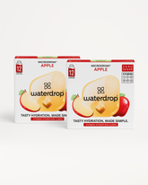 Limited Edition Twin Pack: Apple flavor Microdrink, 12 servings, vitamins.