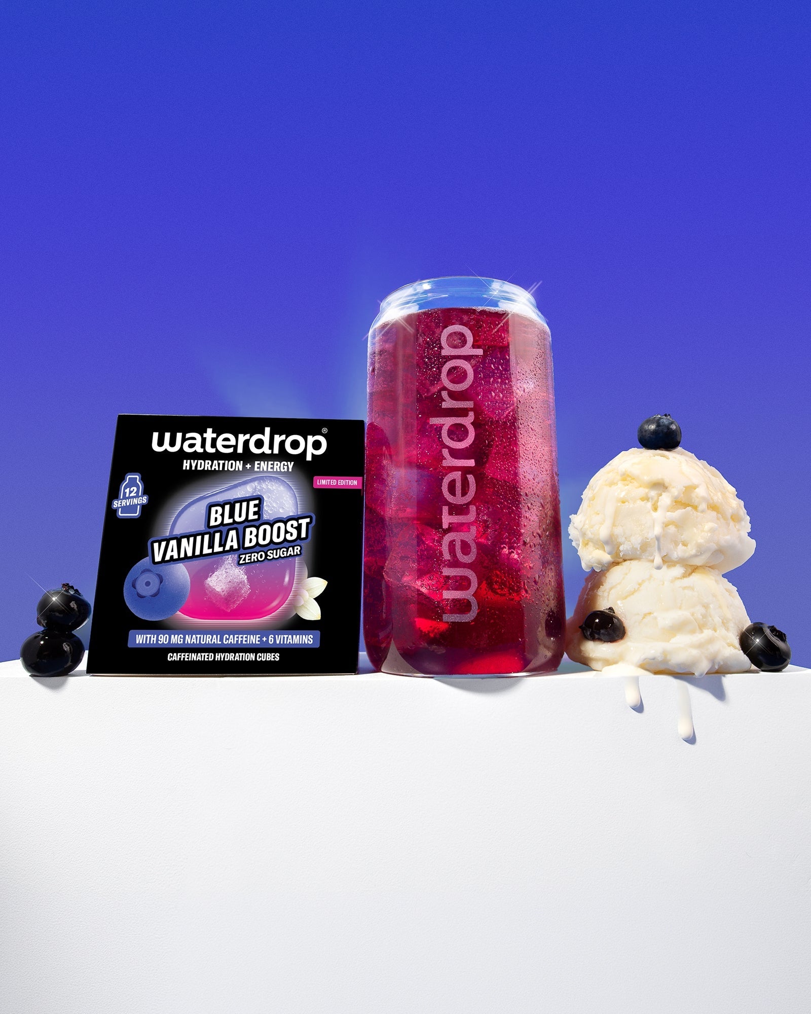 Dubbelpack BLUE VANILLA BOOST