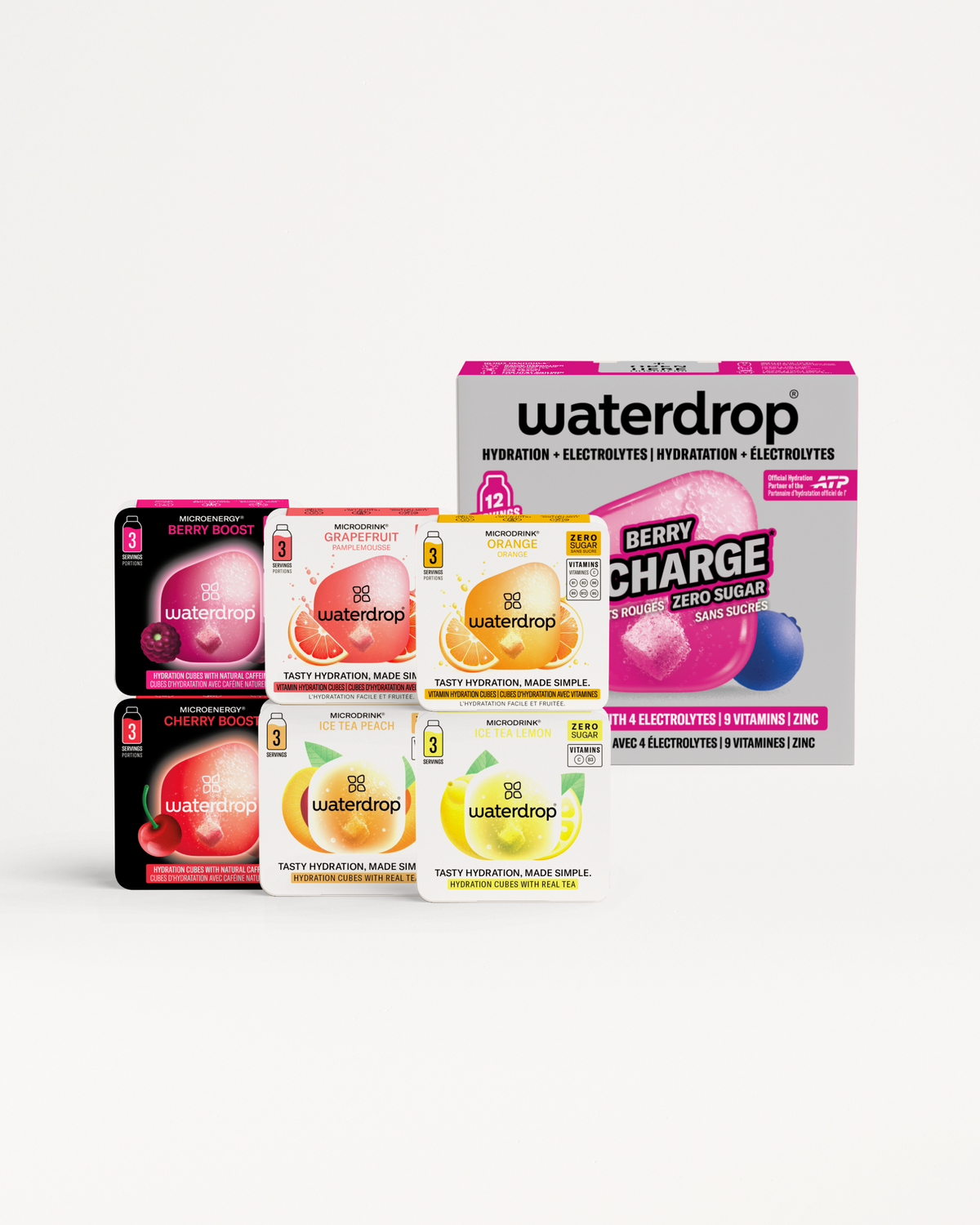 Proefset met RECHARGE