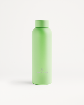 RVS Drinkfles · Flessendop uit metaal