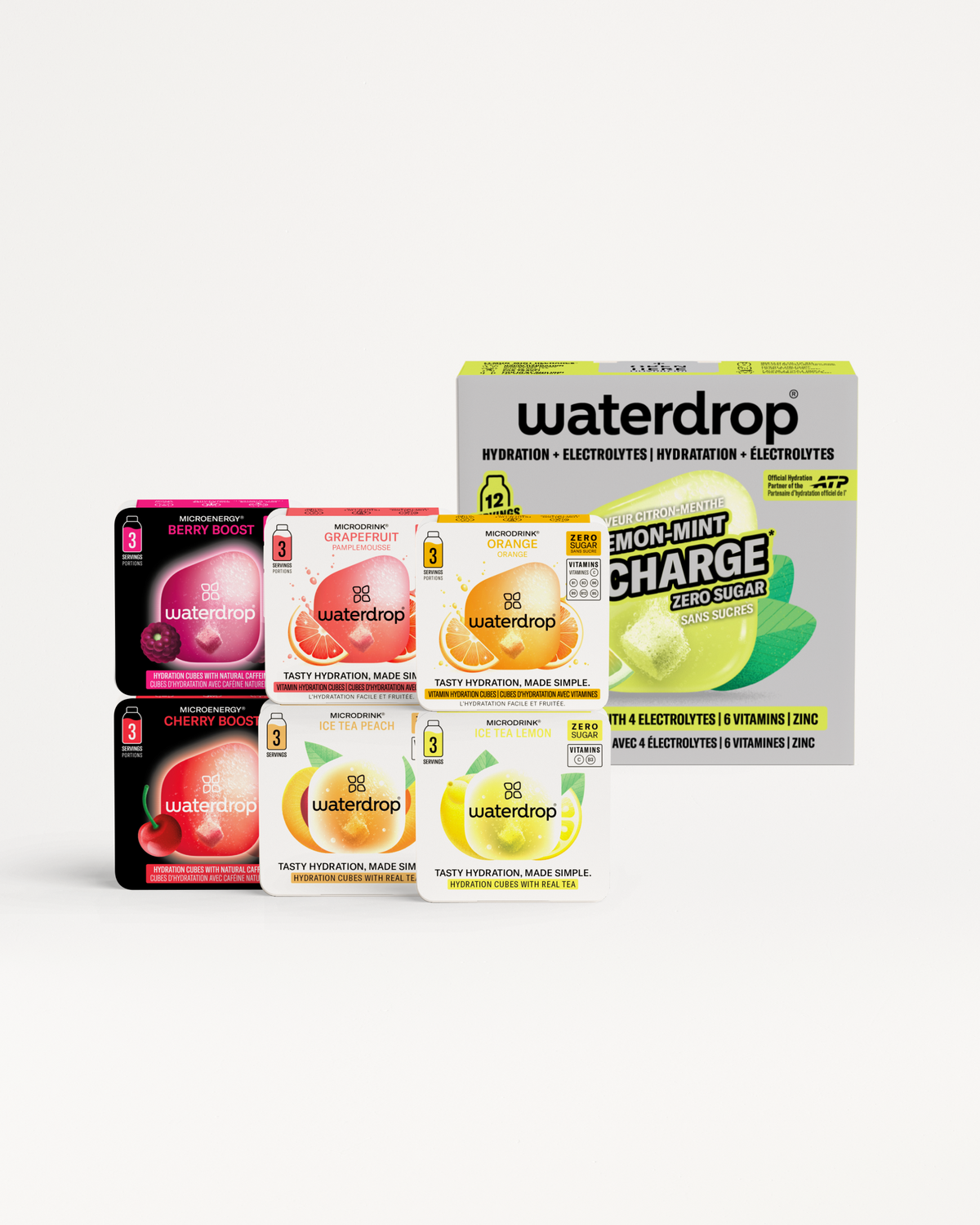 Proefset met RECHARGE