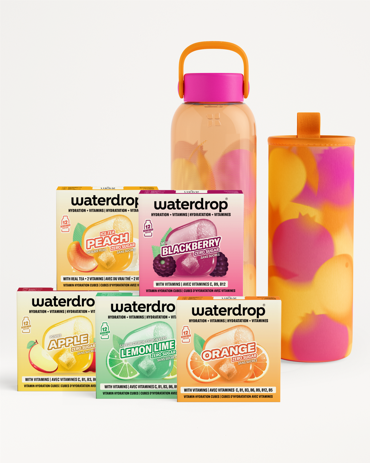 Starterset voor 30 dagen met glazen fles