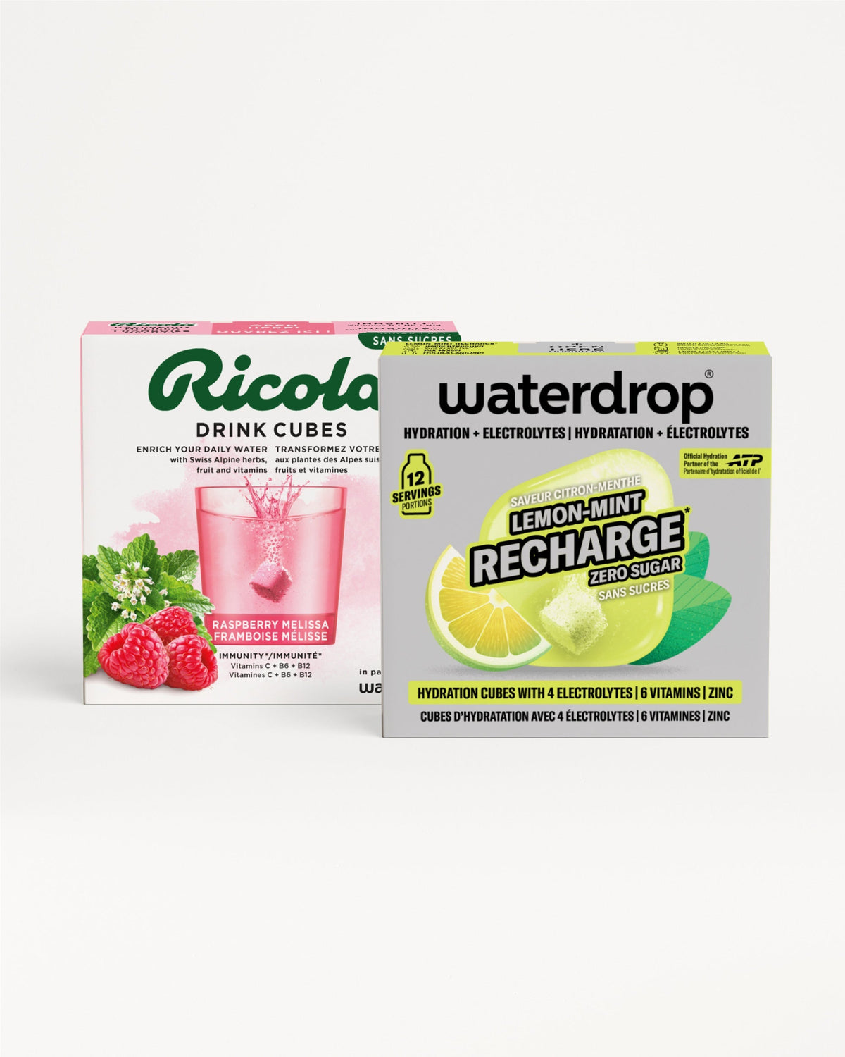 Hydratatieset met liefdesmatch 1+1