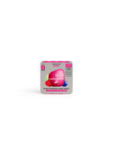 Blikje Waterdrop “Microlyte® Berry” elektrolytenhydratatieblokjes, met het label Kies 3 drops smaak. Bevat nul suiker, snelle hydratatie, vier elektrolyten, negen vitamines en zink. Drie porties met framboos- en bosbesafbeeldingen.