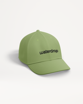 Waterdrop pet (Copy) baseballcap met zwarte tekst, passend bij waterdrop® NL's duurzame en innovatieve productenlijn, perfect voor fans van hun suikervrije en calorievrije drankoplossingen.