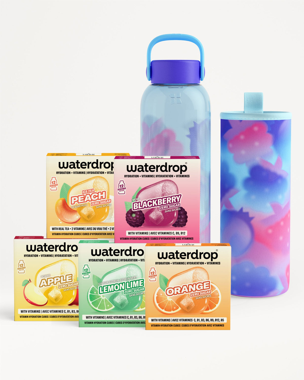 Starterset voor 30 dagen met glazen fles