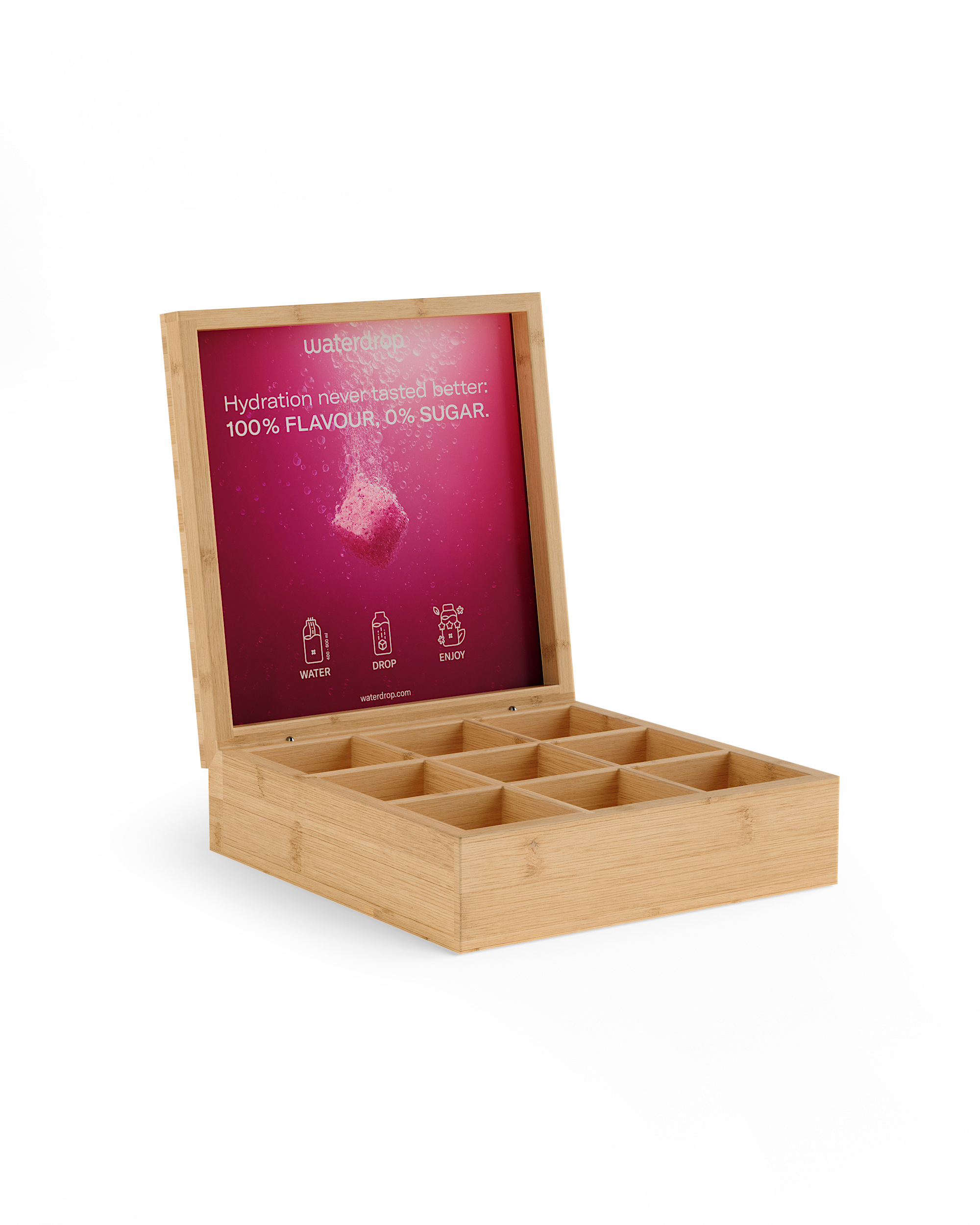 Presentatie Kist Groot: Opslag kist voor 9 x 12 packs