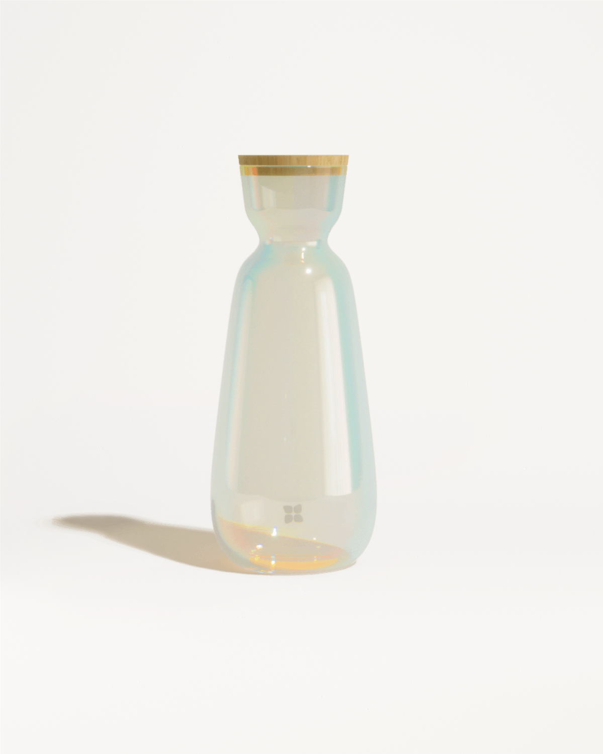 Glazen karaf - glinsterend design