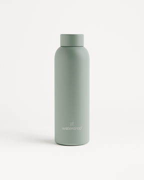 RVS Drinkfles · Flessendop uit metaal