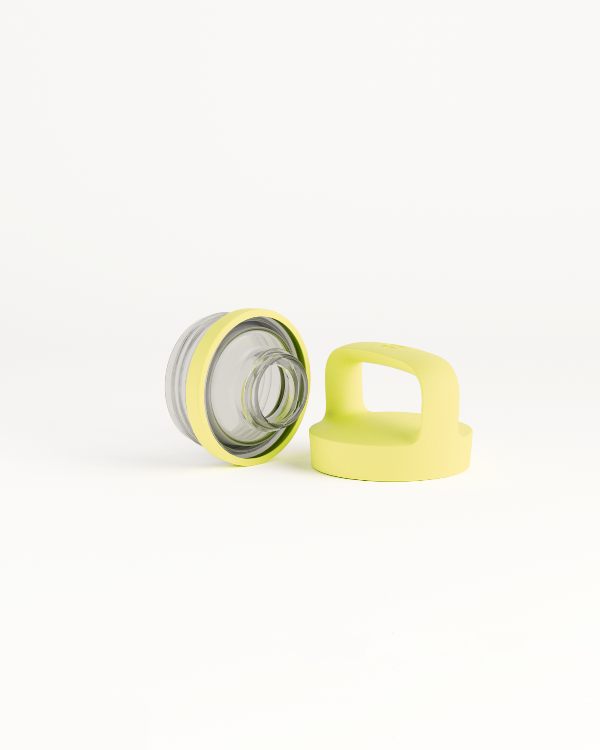 spout lid neon geel